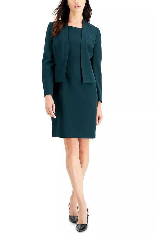 Le Suit Jacket With Matching Crepe Dress
