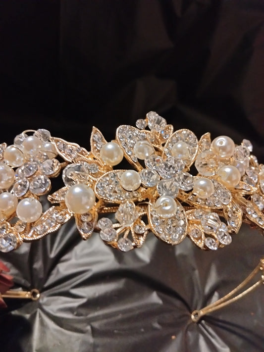 Francey's Pearl Floral Headband
