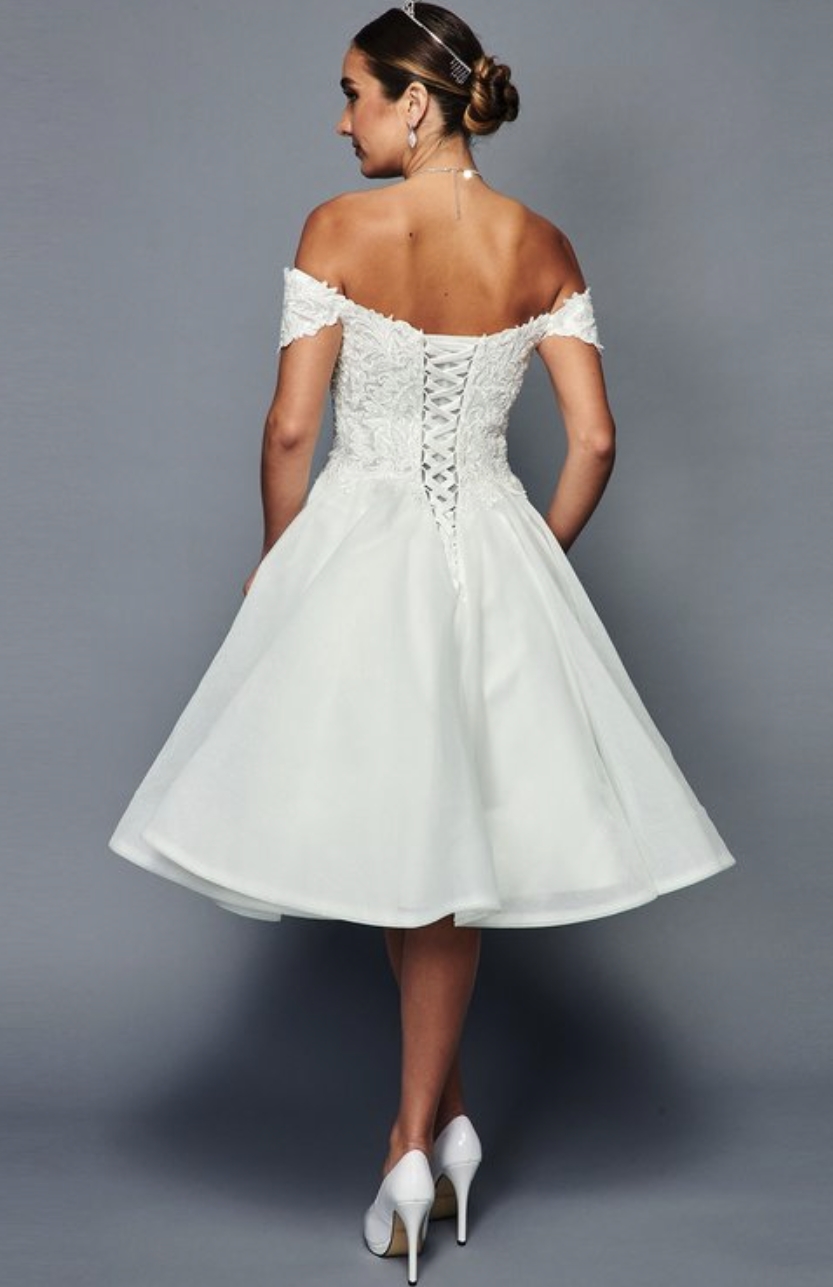 Brintlene's Short Wedding Dress