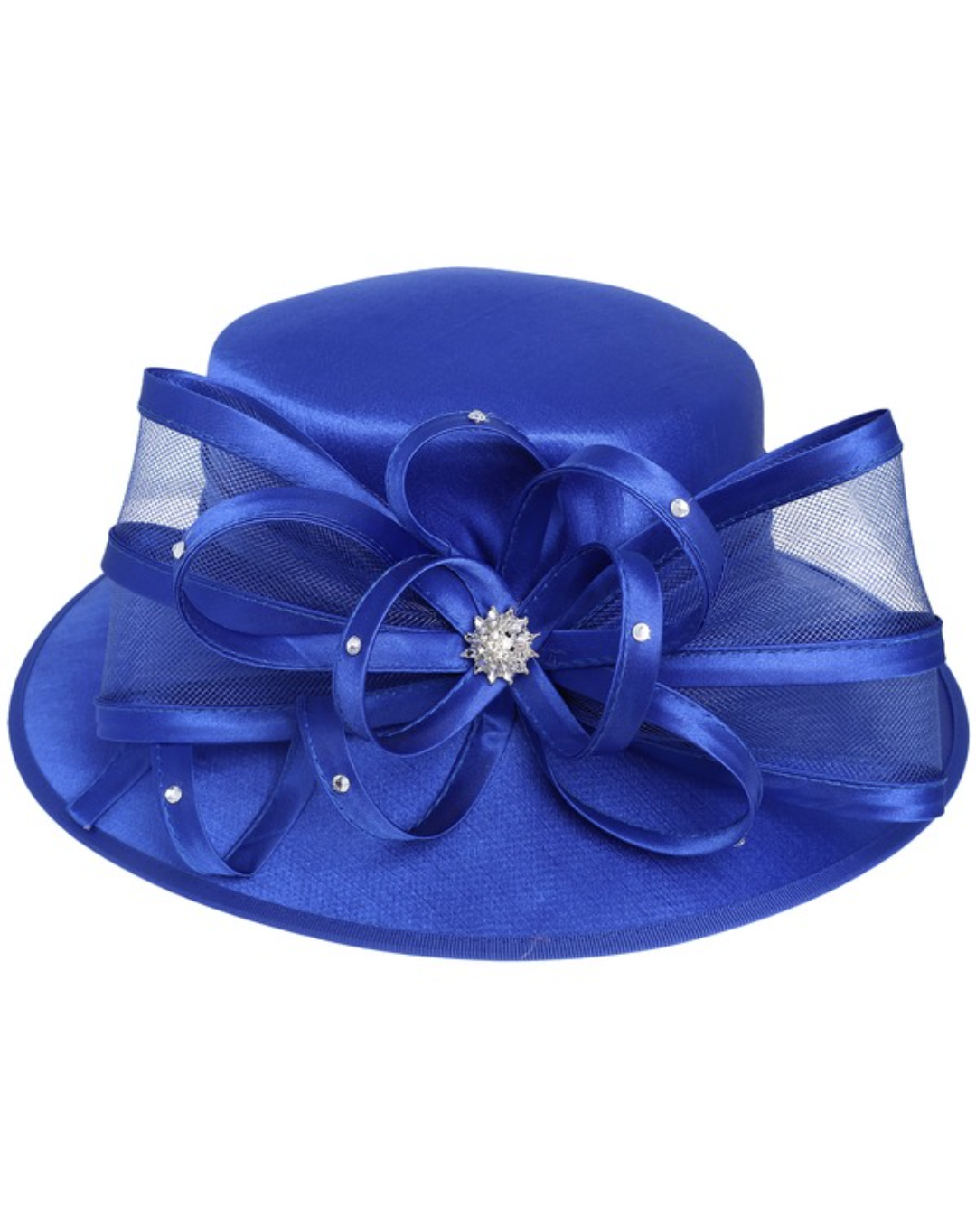 Trim Ribbon Organza Dressy Hats