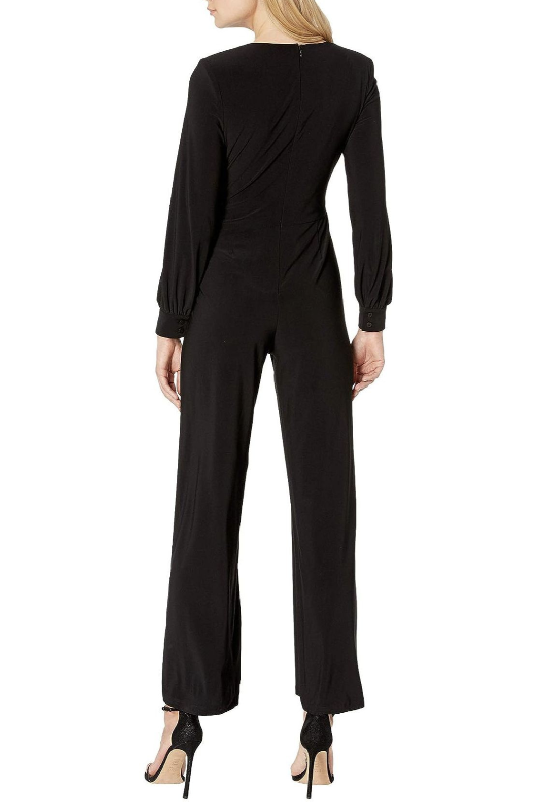 Adrianna Papell Solid Jersey Jumpsuit