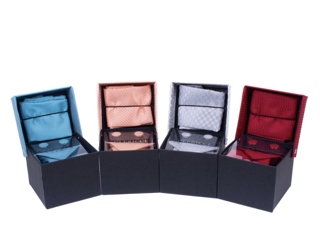 Boxed Tie, Hanky & Cufflink Set (3)