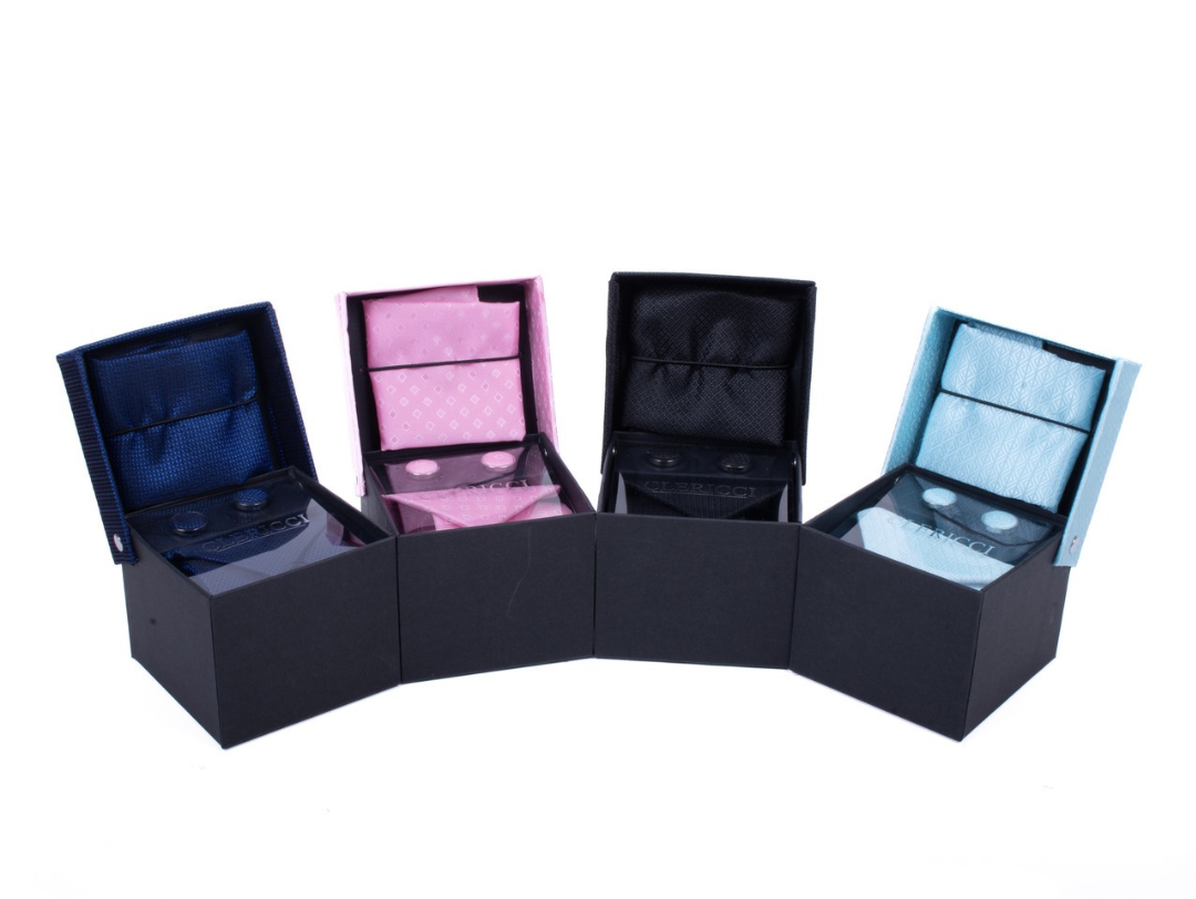 Boxed Tie, Hanky & Cufflink Set (3)