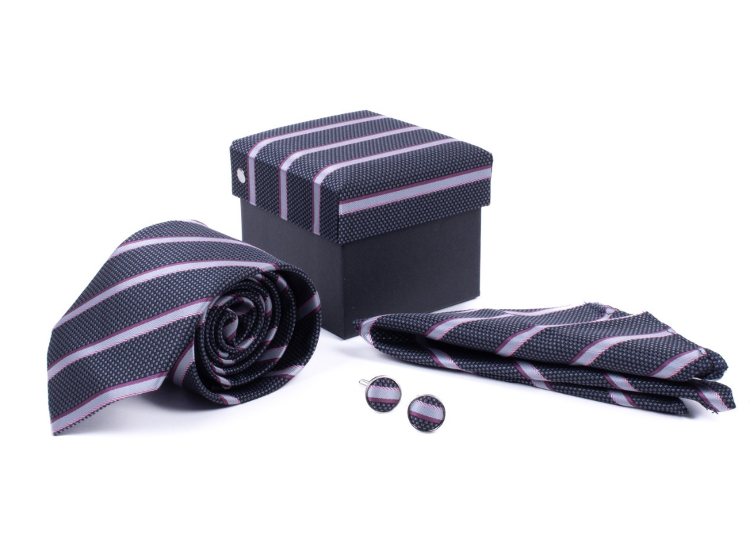 Boxed Tie Hanky & Cufflink Set(2)