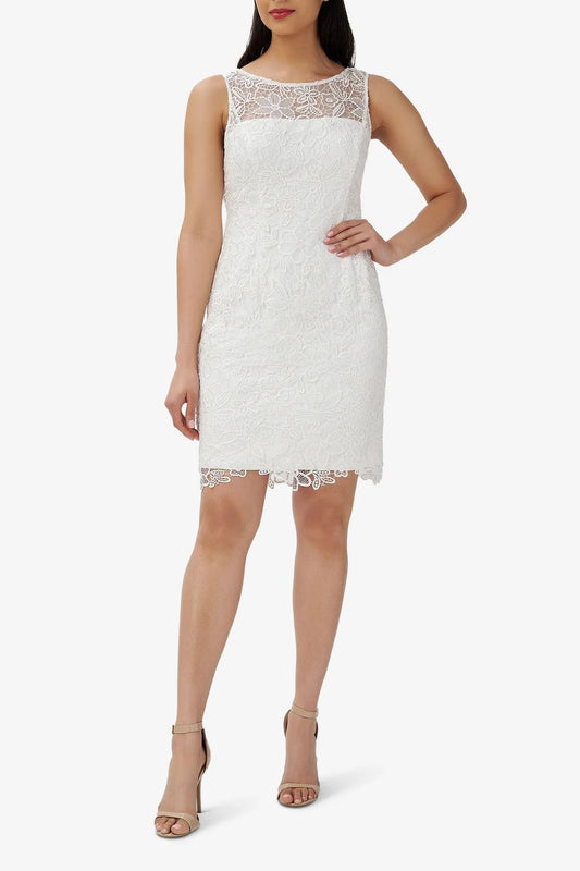Adrianna Papell Day Short Lace Dress