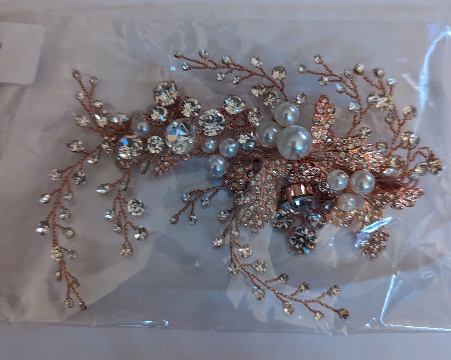 Bridal Headpiece with Rhinestones Hair Accessories