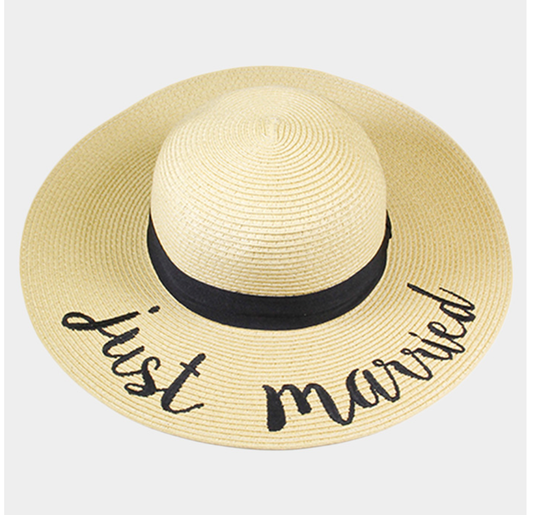 Just Married Sun Hats