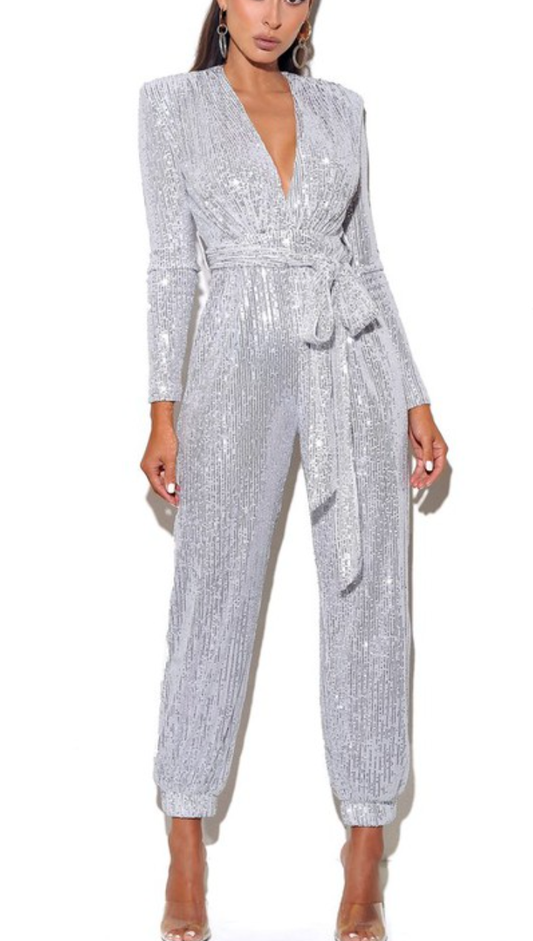 Tasha Sequin Jumpsuit