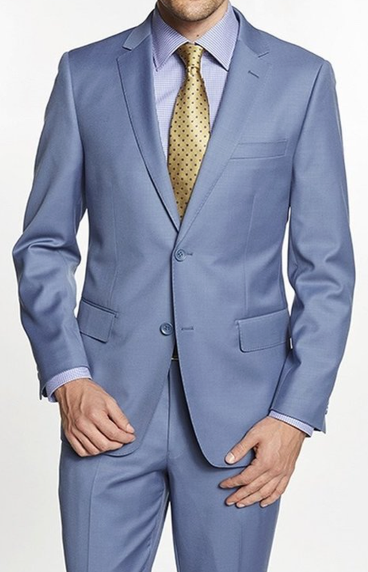 Men 2-Piece Wool Suit 02