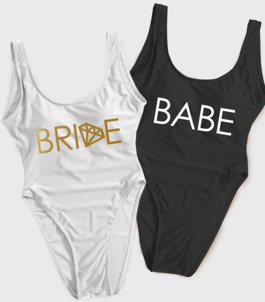Bride & Babe Diamond Style Bach Swimsuit