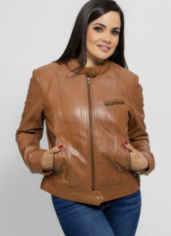 Naomi Fashion Leather Jacket