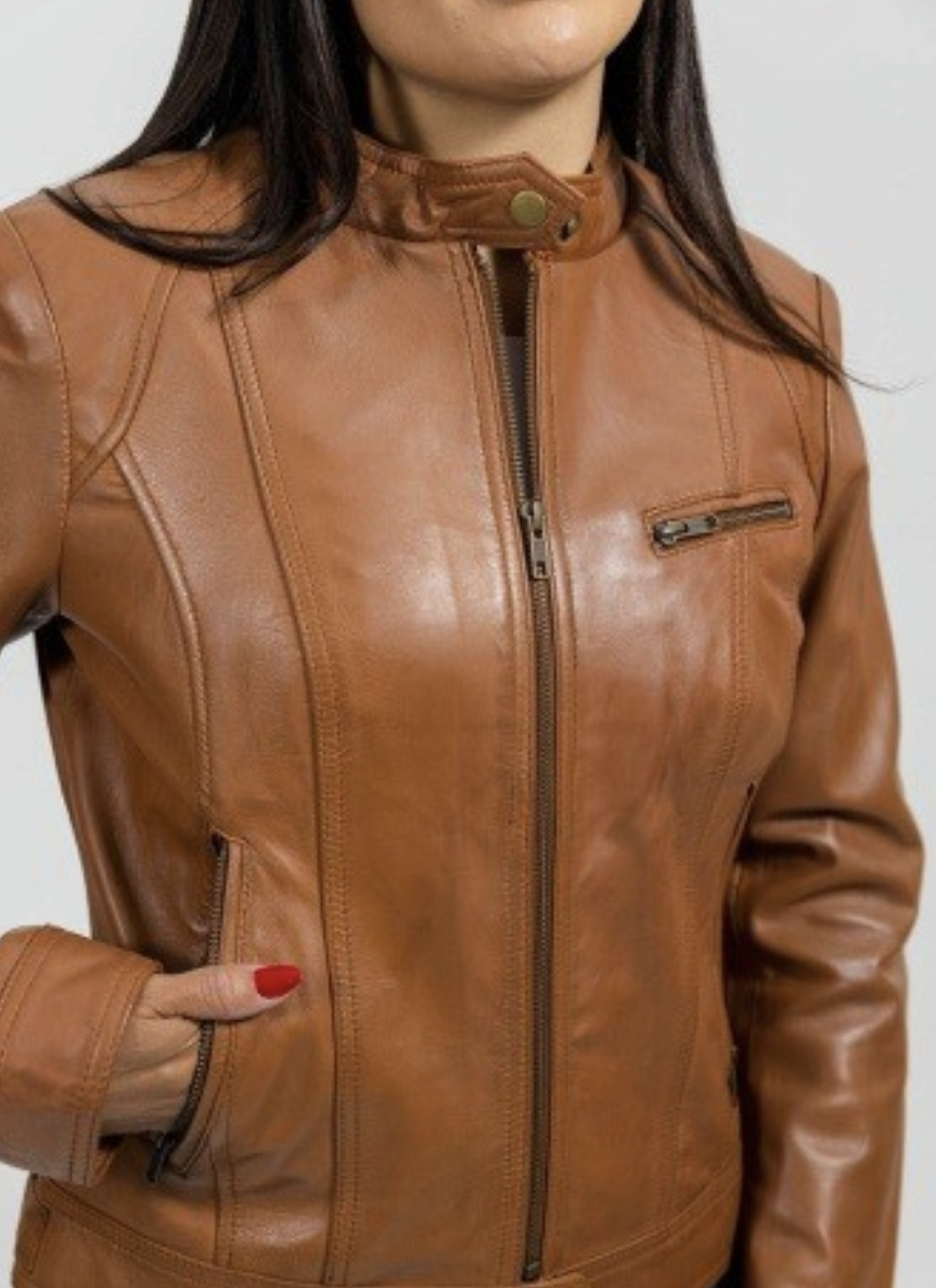 Naomi Fashion Leather Jacket