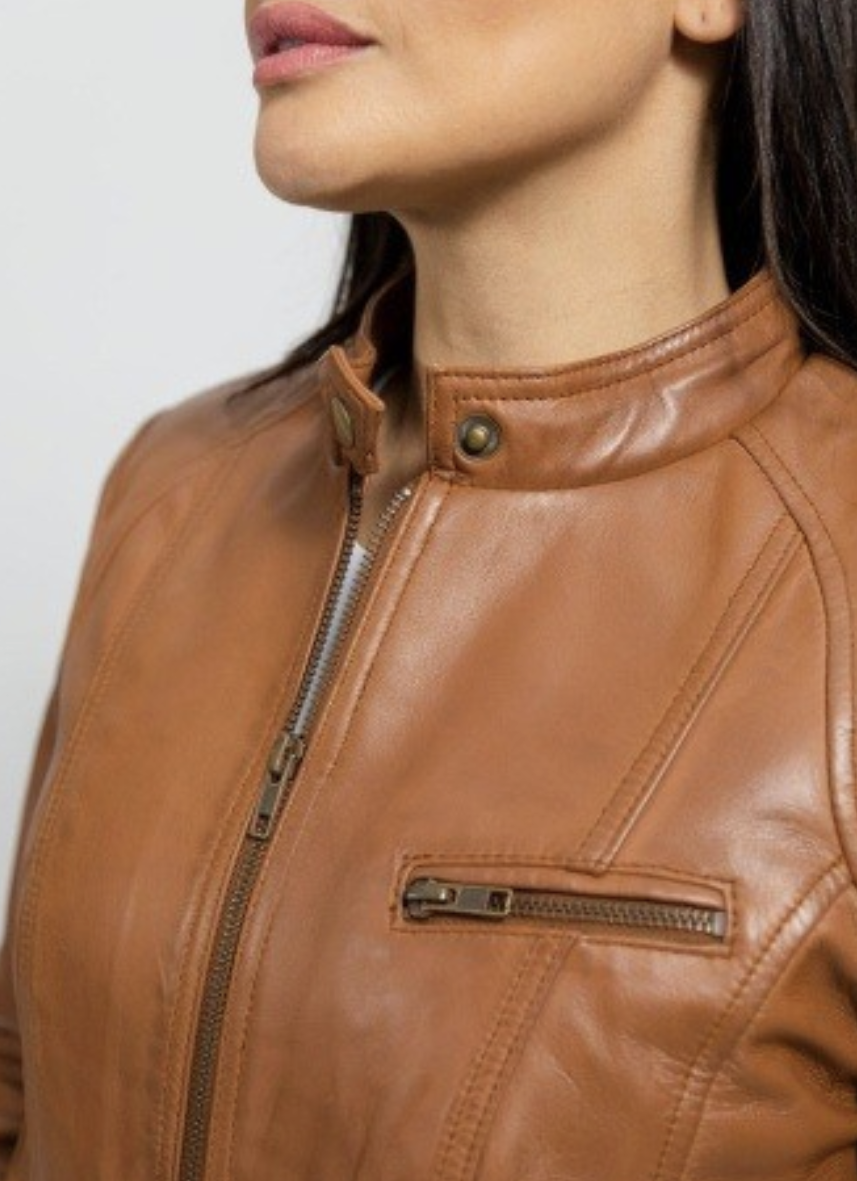 Naomi Fashion Leather Jacket