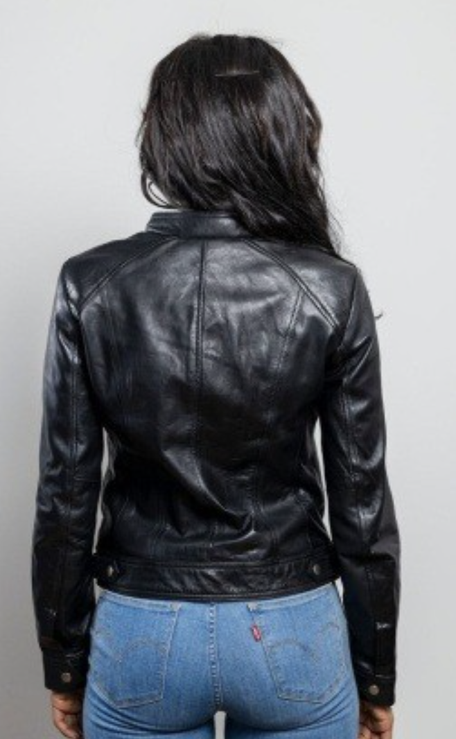 Naomi Fashion Leather Jacket