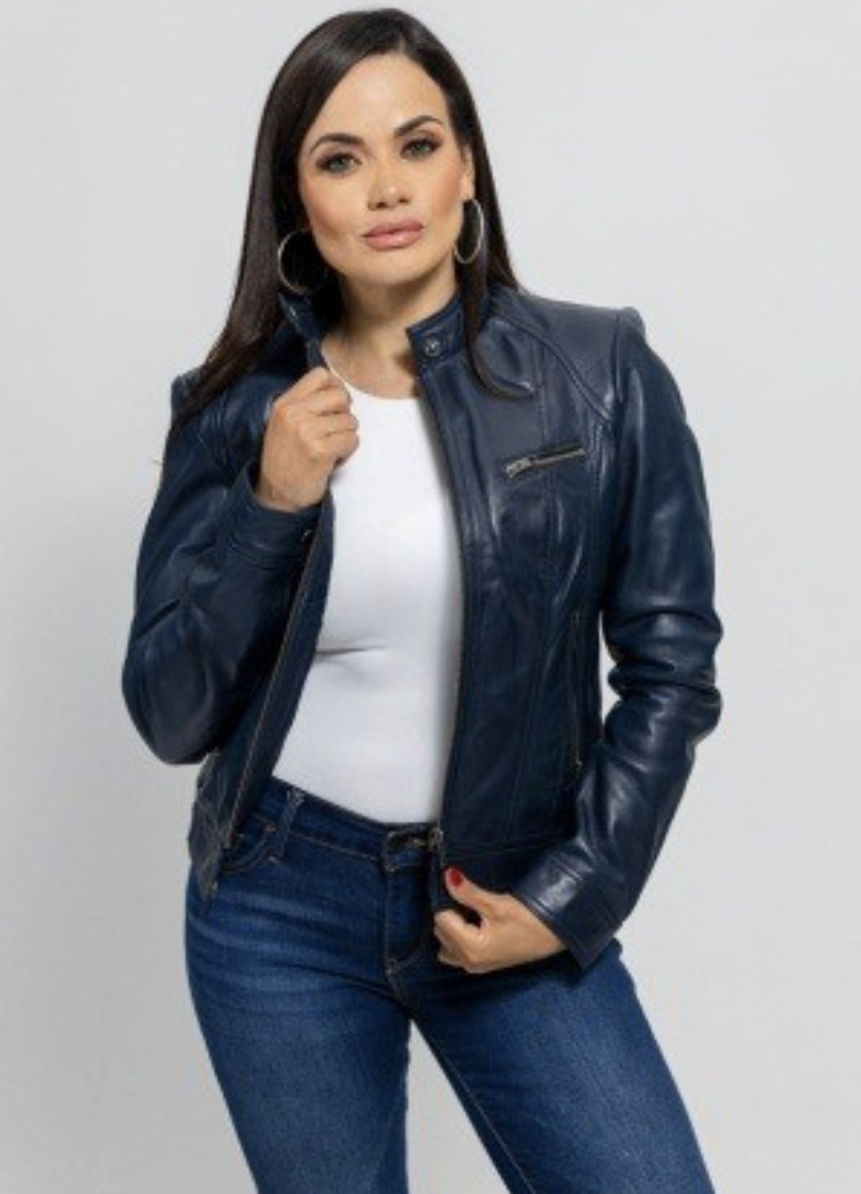 Naomi Fashion Leather Jacket