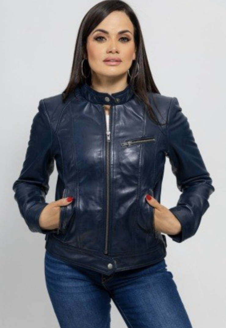 Naomi Fashion Leather Jacket